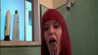 Toy pleasure in his shower - porn video