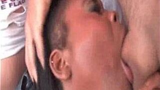 White Men Enjoy Black Girl - porn video