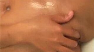 CatMasturbatesInShower - porn video