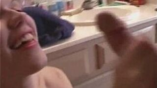 Give Me a BJ In The Shower - porn video