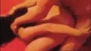 eating the little bitch and the cuckold filming - porn video