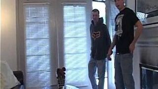 Sexy Daddy And His Two Boytoys - porn video