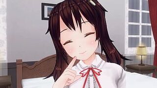 Uncensored Japanese Hentai anime Jerk Off Instruction handjob and anal - porn video