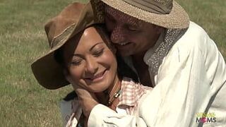 Steve Holmes anal fucks Sandra Romain with his big cock - porn video